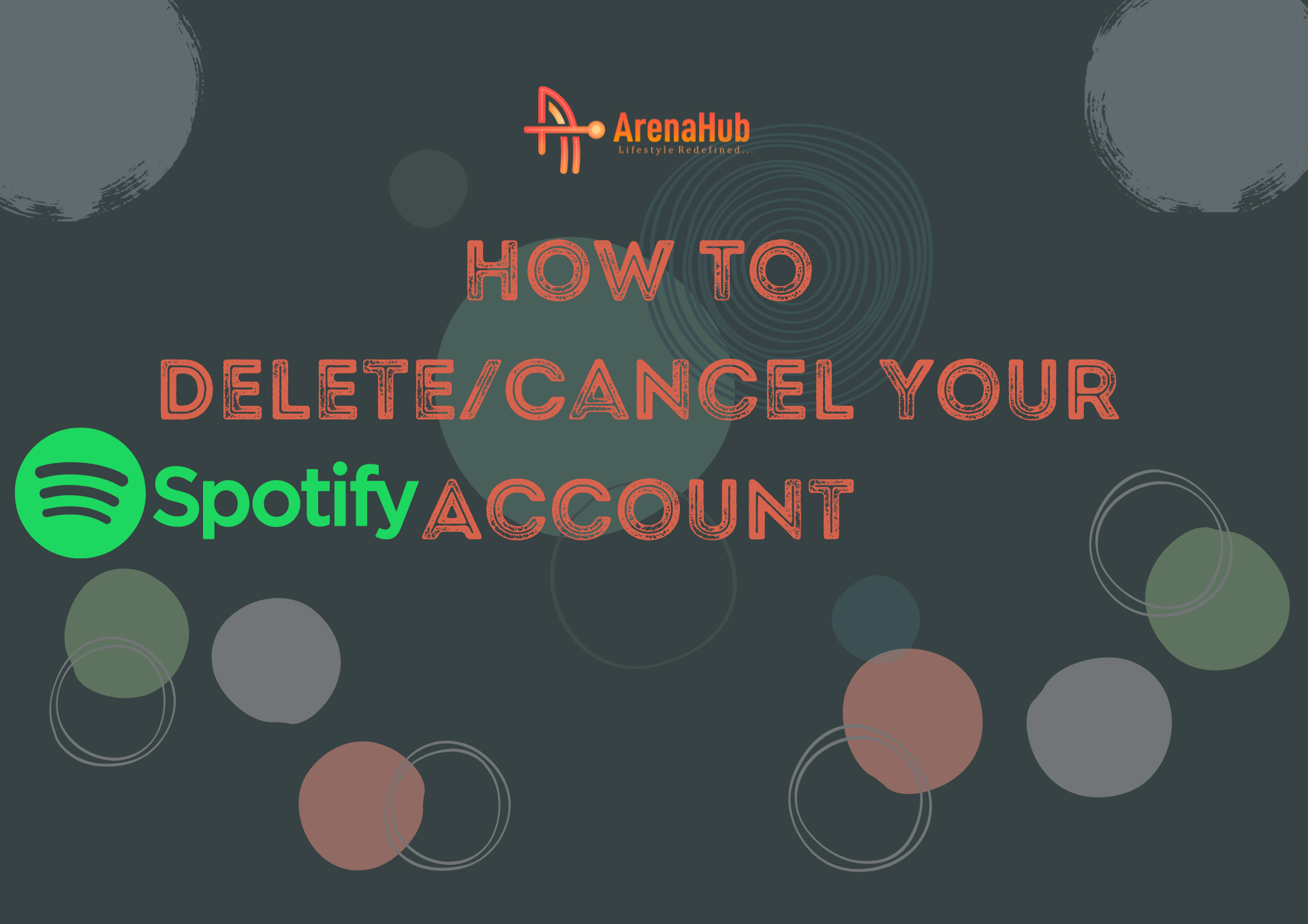How To Delete Cancel Your Spotify Account